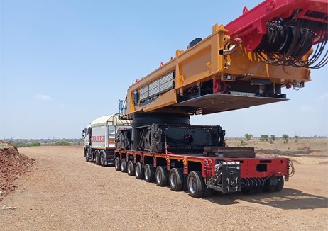 Hydraulic Axle Trailer